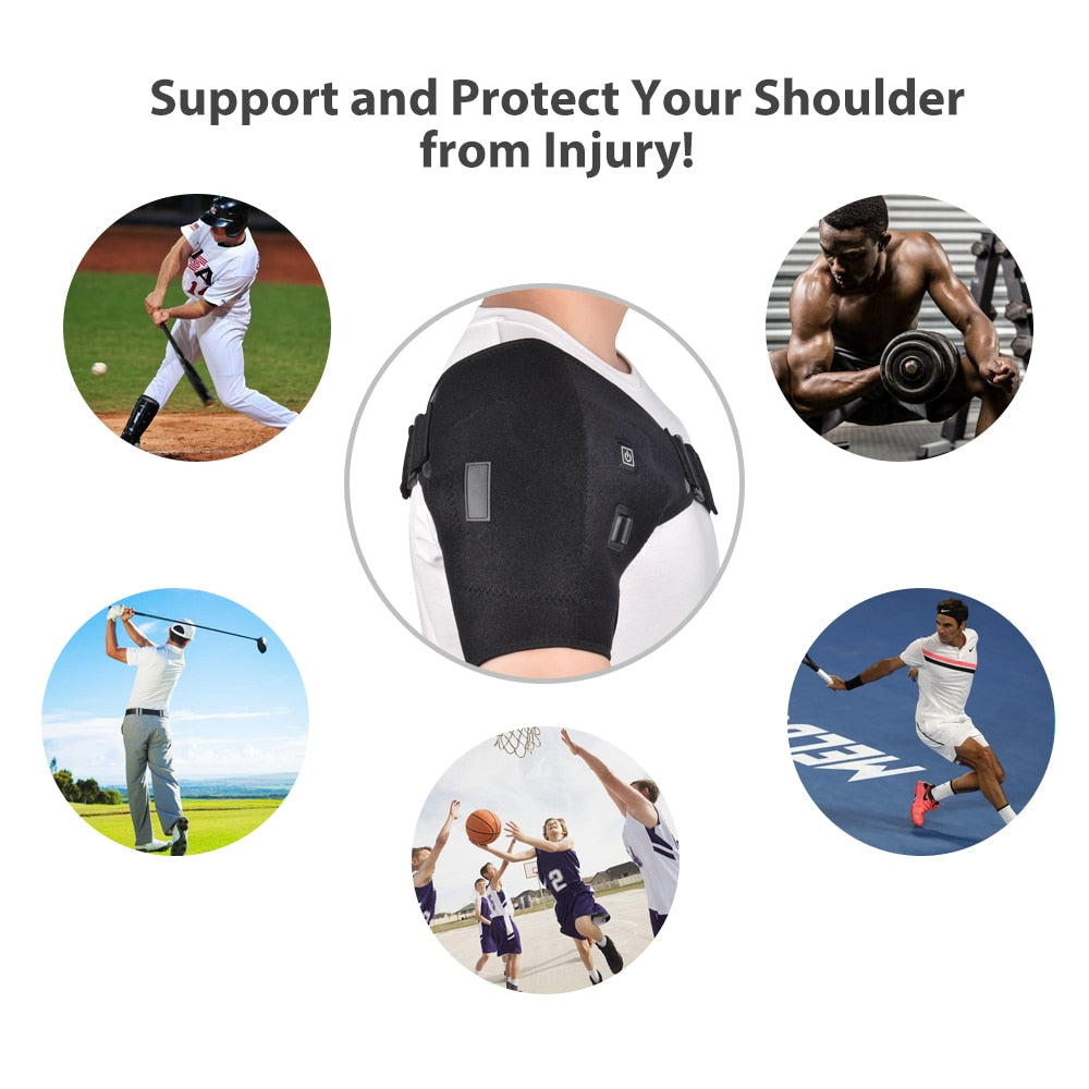 NEW Heat Therapy Shoulder Brace