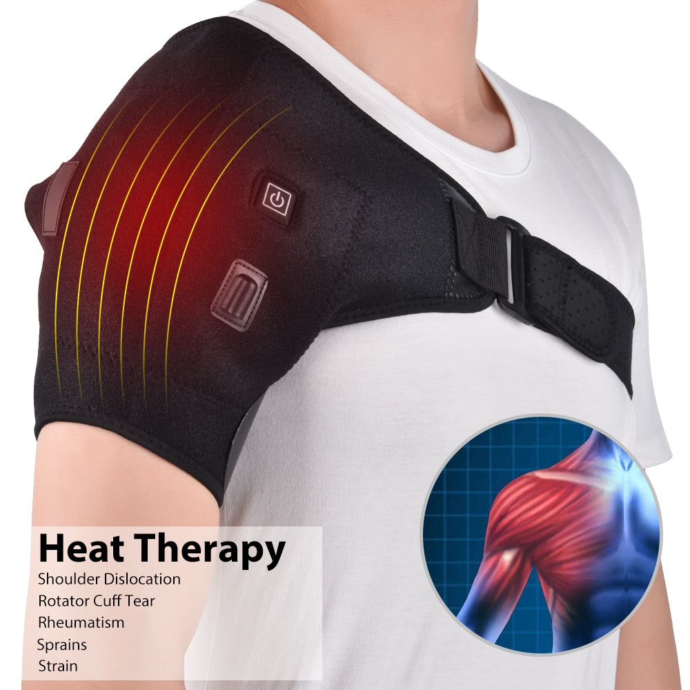 NEW Heat Therapy Shoulder Brace