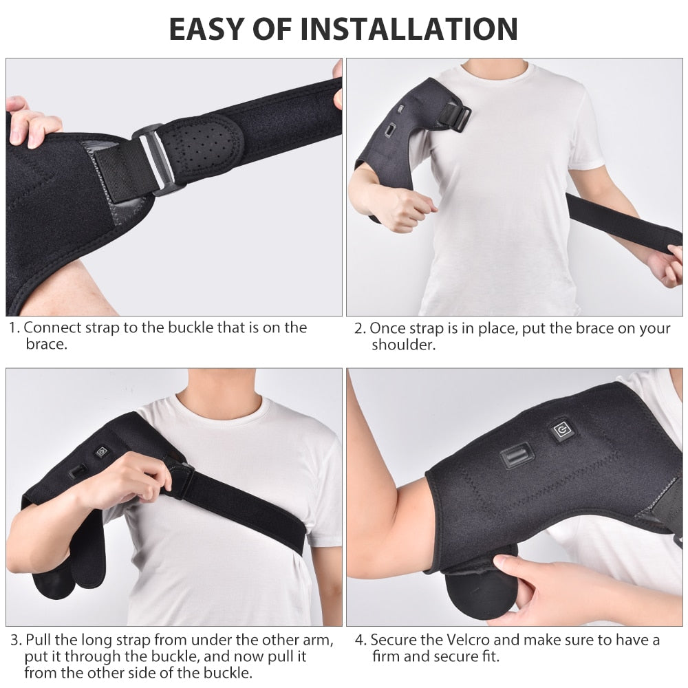 NEW Heat Therapy Shoulder Brace